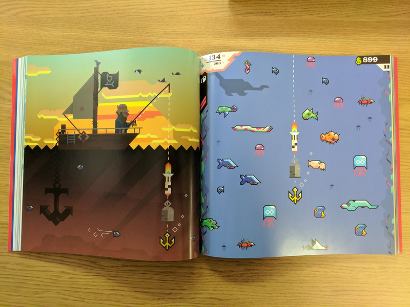 Illustration for article titled Vlambeer's Giant Book Is Fantastic